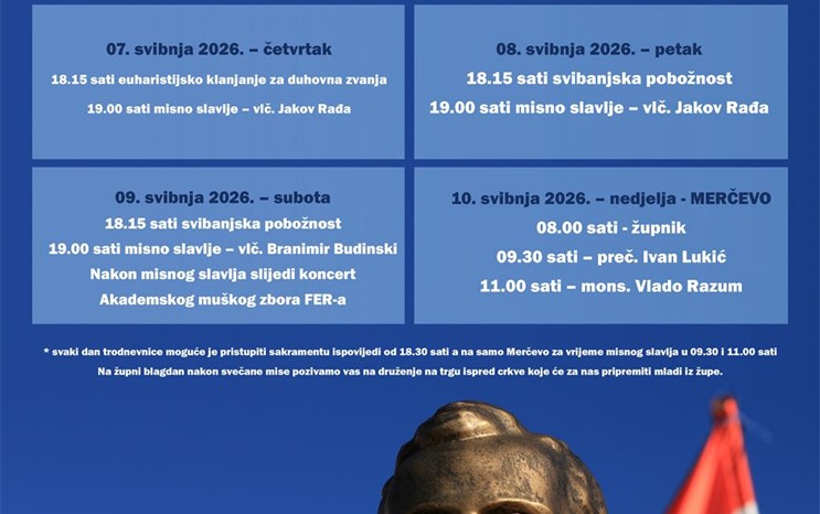 Proslava blagdana bl. Ivana Merza